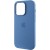 Чехол Silicone Case Metal Buttons (AA) для Apple iPhone 14 Pro (6.1"), Синий / Blue Jay