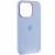 Чехол Silicone Case Metal Buttons (AA) для Apple iPhone 14 Pro (6.1"), Голубой / Cloud Blue