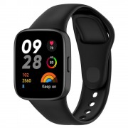 Ремешок для умных часов Redmi Watch 3 Lite / Redmi Watch 3 Active черного цвета