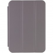 Чохол (книга) Smart Case Series with logo для Apple iPad Mini 6 (8.3") (2021), Сірий / Dark Gray