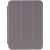 Чохол (книга) Smart Case Series with logo для Apple iPad Mini 6 (8.3") (2021), Сірий / Dark Gray