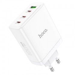 Зарядний пристрій Hoco N31 Glory PD100W (3Type-C/1USB), White