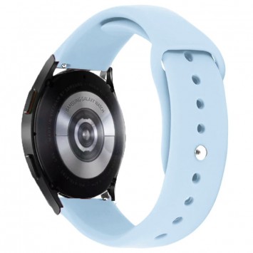 Силіконовий ремінець Sport для Smart Watch 20mm, Синій / Light Blue