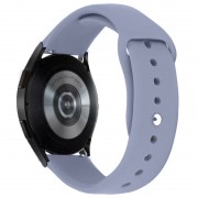 Силіконовий ремінець Sport для Smart Watch 20mm, Сірий / Lavender Gray