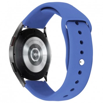 Силіконовий ремінець Sport для Smart Watch 20mm, Синій / Royal blue