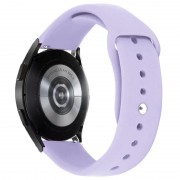 Силіконовий ремінець Sport для Smart Watch 20mm, Бузковий / Light Elegant Purple