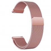 Ремінець Milanese Loop для Smart Watch 22mm, Rose Gold