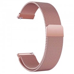 Ремешок Milanese Loop для Smart Watch 22mm, Rose Gold