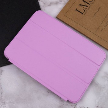 Чохол (книга) Smart Case Series with logo для Apple iPad Mini 6 (8.3") (2021), Рожевий / Pink - Аксесуари для iPad - зображення 5 