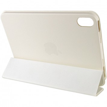 Чехол (книжка) Smart Case Series with logo для Apple iPad Mini 6 (8.3") (2021), Белый / White - Аксессуары для iPad - изображение 4