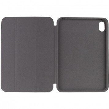 Чехол (книжка) Smart Case Series with logo для Apple iPad Mini 6 (8.3") (2021), Серый / Dark Gray - Аксессуары для iPad - изображение 1