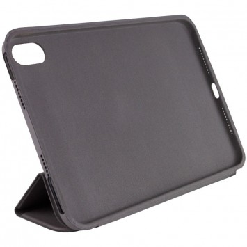 Чохол (книга) Smart Case Series with logo для Apple iPad Mini 6 (8.3") (2021), Сірий / Dark Gray - Аксесуари для iPad - зображення 3 