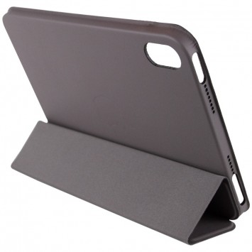 Чехол (книжка) Smart Case Series with logo для Apple iPad Mini 6 (8.3") (2021), Серый / Dark Gray - Аксессуары для iPad - изображение 4