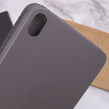 Чохол (книга) Smart Case Series with logo для Apple iPad Mini 6 (8.3") (2021), Сірий / Dark Gray - Аксесуари для iPad - зображення 6 