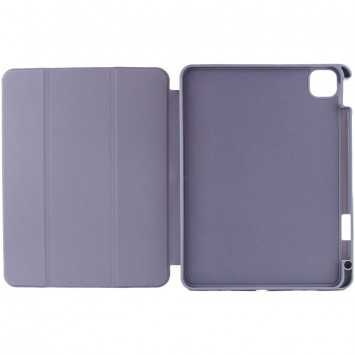 Чехол Smart Case Open buttons для Apple iPad Air 10.9'' (2020-22) / Pro 11" (2018-22) /Air 11'' 2024, Lavender gray - Аксессуары для iPad - изображение 2