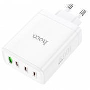 Зарядний пристрій Hoco N31 Glory PD100W (3Type-C/1USB), White