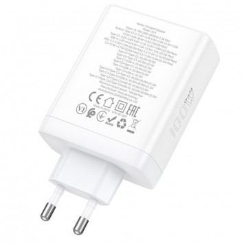 Зарядний пристрій Hoco N31 Glory PD100W (3Type-C/1USB), White - Мережеві ЗП (220 В) - зображення 2 