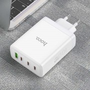 Зарядний пристрій Hoco N31 Glory PD100W (3Type-C/1USB), White