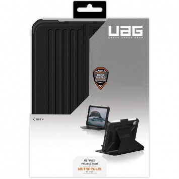 Чехол-книжка UAG Metropolis для Apple iPad 10.9" (2022), Черный - Аксессуары для iPad - изображение 7