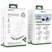 БЗУ Acefast E15 desktop 3-in-1, White