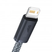 Дата кабель Baseus Dynamic Series USB to Lightning 2.4A (1m) (CALD000402), Серый