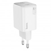 Зарядное устройство Hoco N42 Elogiado 2C PD45W, White