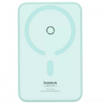 Портативное ЗУ Power Bank Baseus MagPro Magnetic Bracket 20W с БЗУ 5000mAh PPCXZ05, Blue -  - изображение 1