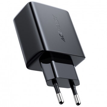 Зарядний пристрій Acefast A5 PD32W GaN (USB-C+USB-A), Black - Мережеві ЗП (220 В) - зображення 1 