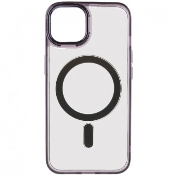 Черный чехол TPU Iris с MagSafe для Айфон 13