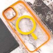 Чехол TPU Iris with MagSafe для iPhone 13 (6.1"), Оранжевый