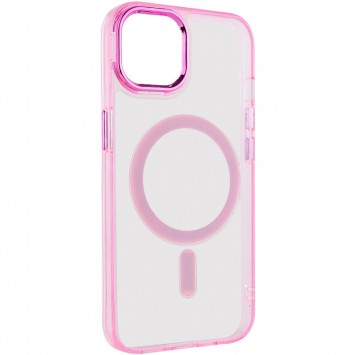 Чохол TPU Iris with MagSafe для Apple iPhone 13 (6.1"), Рожевий - Чохли для iPhone 13 - зображення 1 