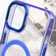 Чохол TPU Iris with MagSafe для Apple iPhone 13 (6.1"), Синій