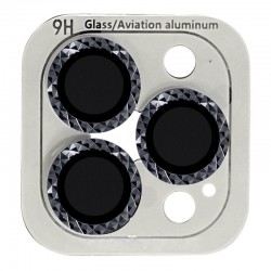 Защитное стекло на камеру для iPhone 12 Pro Max - Metal Shine (в упак.), Темно-Серый / Graphite