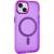 Чохол TPU+PC Lily with MagSafe для Apple iPhone 15 (6.1"), Purple