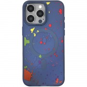 Чохол TPU+PC Flush with MagSafe для Apple iPhone 15 Pro (6.1"), Dark blue