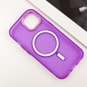 Чехол TPU+PC Lily with MagSafe для Apple iPhone 15 (6.1"), Purple