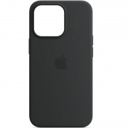 Чехол Silicone case (AAA) full with Magsafe and Animation для Apple iPhone 14 Pro (6.1"), Черный / Midnight