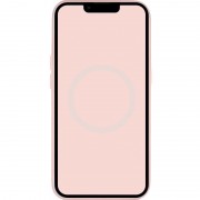 Чехол Silicone case (AAA) full with Magsafe and Animation для Apple iPhone 14 Pro Max (6.7"), Розовый / Chalk Pink