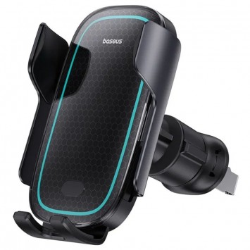 Автодержатель с БЗУ Baseus Milky Way Pro Wireless Charging Electric Car Mount 15W (C40357000111-0), Cluster Black