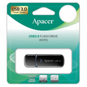 Флеш накопитель Apacer USB 3.2 AH355 32Gb, Black -  - изображение 3