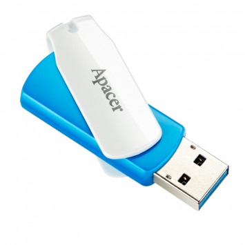 Флеш накопитель Apacer USB 3.2 Gen1 AH357 128GB, Blue / White -  - изображение 1