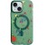 Чехол TPU+PC Flush with MagSafe для Apple iPhone 14 (6.1"), Dark green