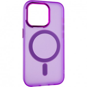 Чехол TPU+PC Lily with MagSafe для Apple iPhone 15 Pro (6.1"), Purple - iPhone 15 Pro - изображение 1