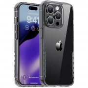 Чохол TPU+PC Multi-Color для Apple iPhone 14 Pro (6.1"), Black