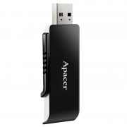 Флеш накопичувач Apacer USB 3.2 AH350 128Gb, Black