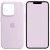 Чехол Silicone case (AAA) full with Magsafe and Animation для Apple iPhone 14 Pro Max (6.7"), Сиреневый / Lilac