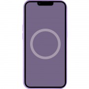 Чехол Silicone case (AAA) full with Magsafe and Animation для Apple iPhone 14 Pro (6.1"), Фиолетовый / Iris