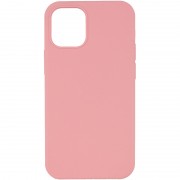 Чехол Silicone Case Full Protective (AA) NO LOGO для Apple iPhone 12 Pro / 12 (6.1"), Розовый / Pink