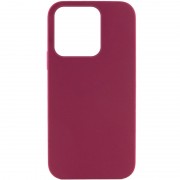 Чохол Silicone Case Full Protective (AA) NO LOGO для Apple iPhone 13 Pro (6.1"), Бордовий / Maroon