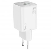 Зарядний пристрій Hoco N41 Almighty PD20W+QC3.0, White